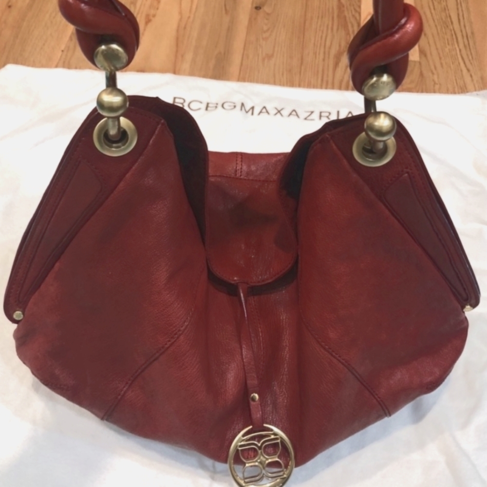 BCBG MaxAzria leather shoulder bag